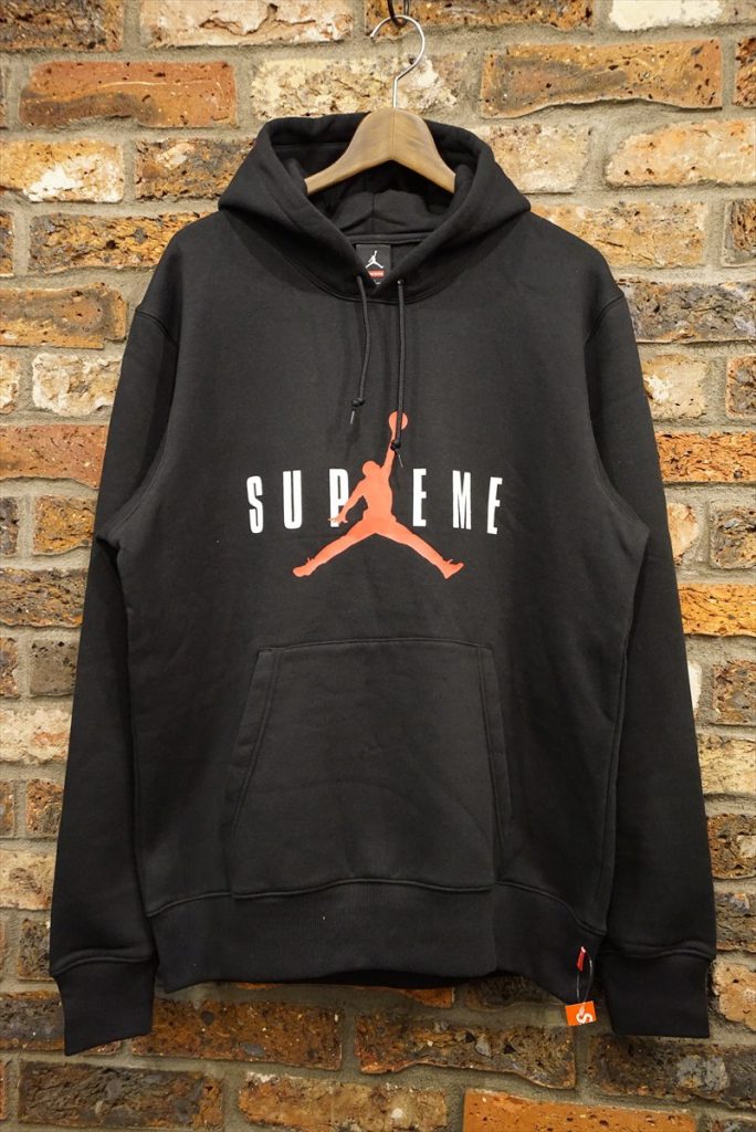 新品 Supreme NIKE Air Jordan Hooded Black