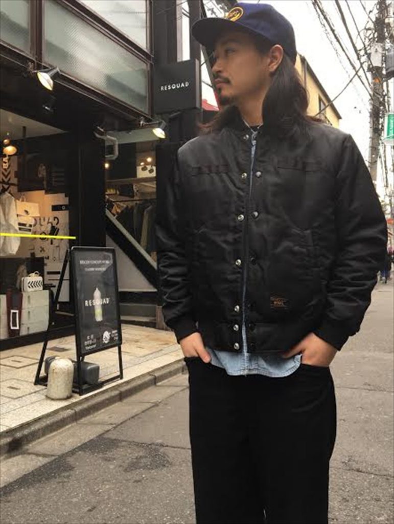 WTAPS Team Crossbone Jacket Black