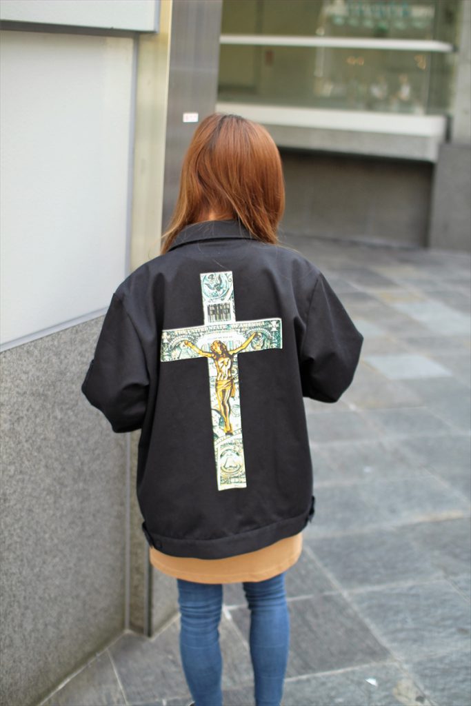 ジップボタンジップアップ14SS Supreme × Dead Kennedys Work Jacket