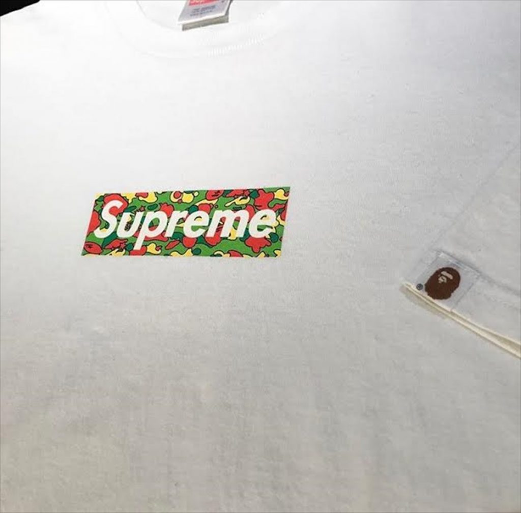 supreme bape tee