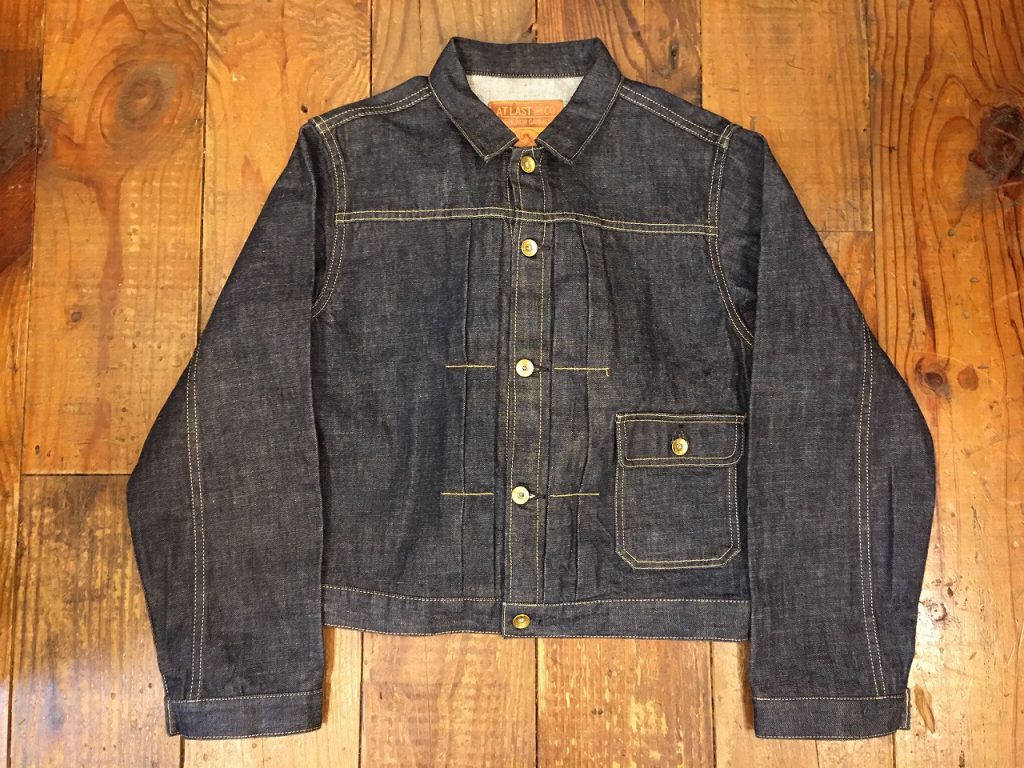 アットラスト LOT.181J デニムジャケット Timeworn Atlast-